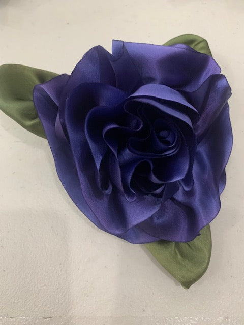 Silk Flower Pins (available in 14 colors)
