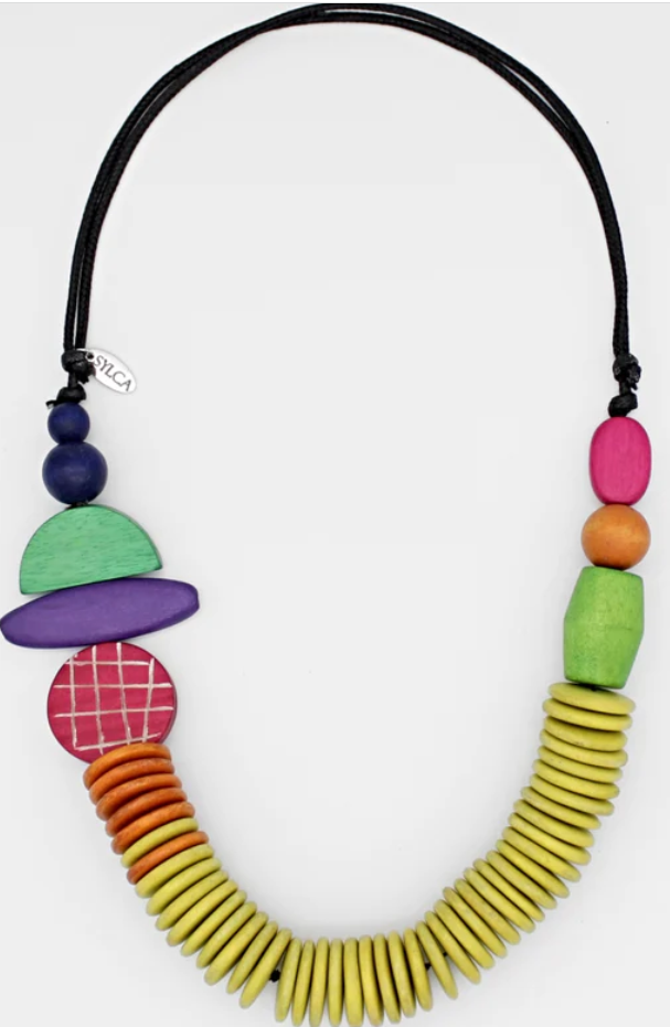 Multi Contemporary Phoenix Necklace