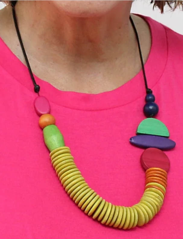 Multi Contemporary Phoenix Necklace