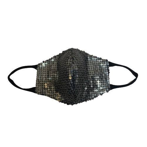 Metallic Sequin Face Mask