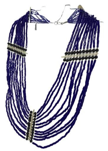 Naga Necklace (cobalt)
