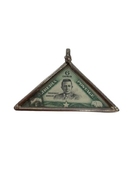 Vintage Postage Stamp Pendants - Choose your country