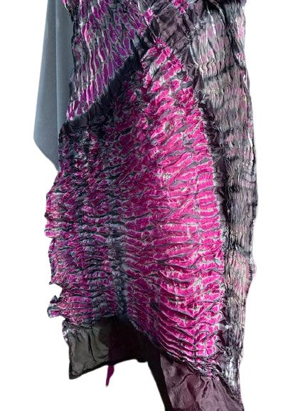 Pink pleats