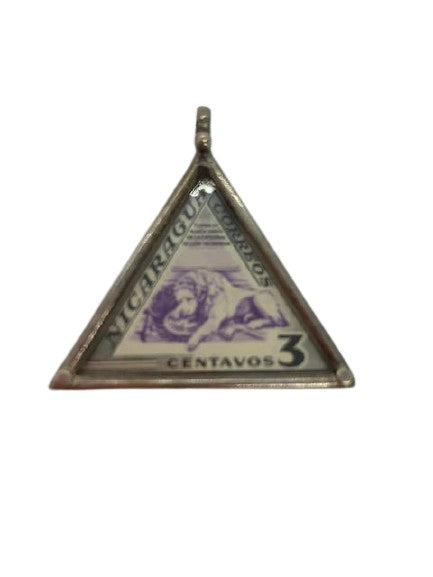 Vintage Postage Stamp Pendants - Choose your country