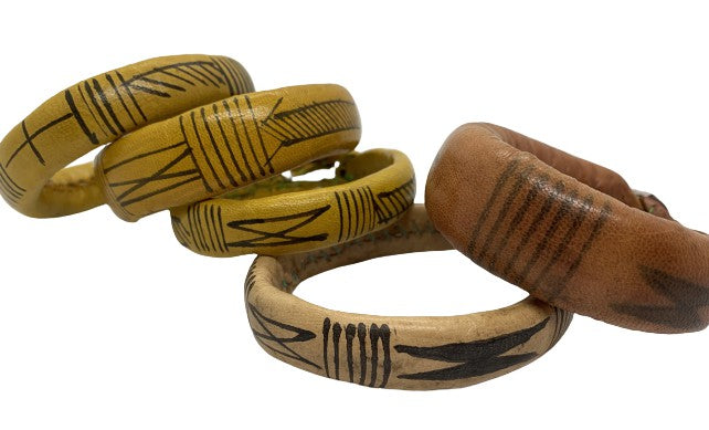 African Leather Bracelets