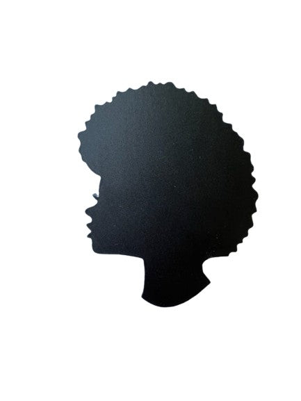 Black Cameo Brooch