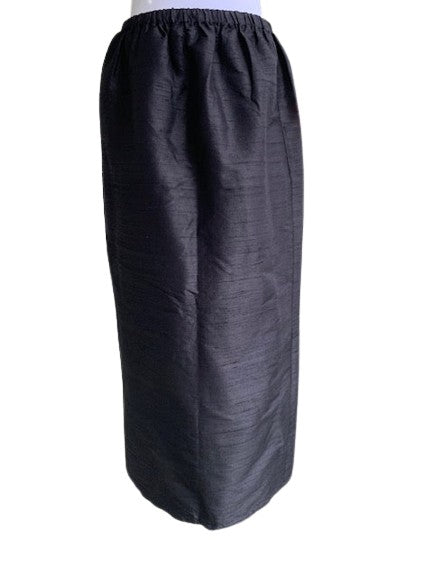 Dupioni Silk Pencil Skirts (Black or White)