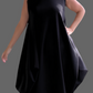 DTH Black Architect Knit Dress