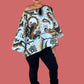 Dth 100% Cotton Baby Wale Corduroy Boxy Top in Paisley