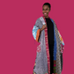 Kantha Kimono Robe 100% Cotton