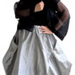 Silk Organza Cropped Jacket (Black or White)