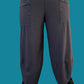 Transparente  Crossover Hem Pants (Black, Charcoal, Bordeaux)