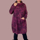 Transparente Animal Print Tunic