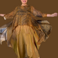 DTH Hand Dyed 100% Silk Top (Burnt Umber)
