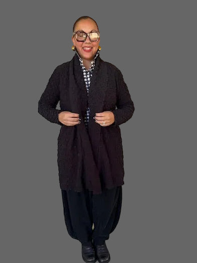 Vanity Couture Textured Coat