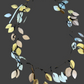Vine Recycled Textile Wrap Necklace