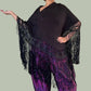 DTH Seamed Pants in Silk Ikat Design