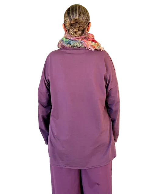 Transparente Laser Pullover (Bordeaux, Olive, Charcoal)