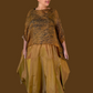 DTH Hand Dyed 100% Silk Top (Burnt Umber)