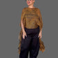 DTH Hand Dyed 100% Silk Top (Burnt Umber)