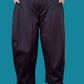 Dth Seamed Pant on 100% Black Polished Stretch Cotton