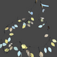 Vine Recycled Textile Wrap Necklace