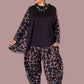 Dth Horizontal Seam Top With Seamed Pants