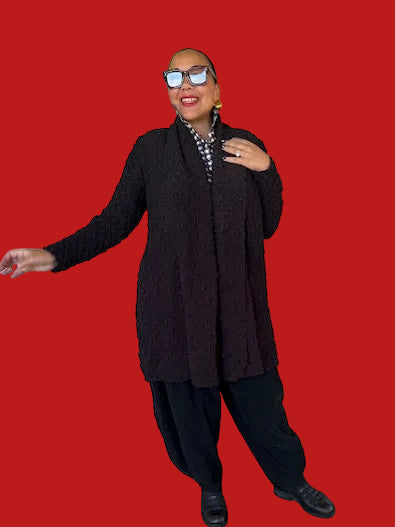 Vanity Couture Textured Coat