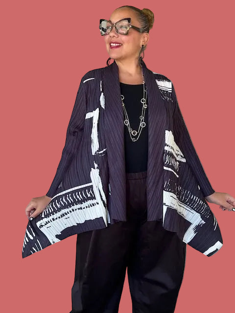 Vanite Couture Black & White Jacket