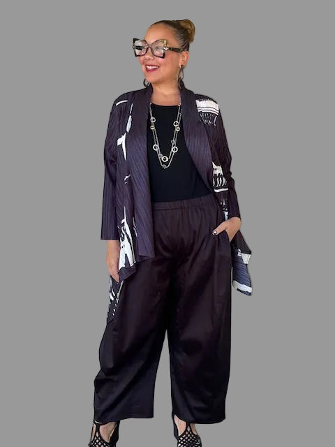 Vanite Couture Black & White Jacket