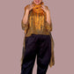 DTH Hand Dyed 100% Silk Top (Burnt Umber)