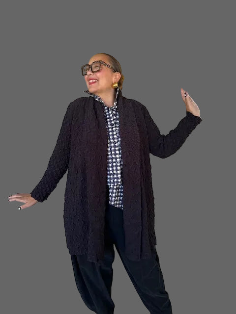 Vanity Couture Textured Coat