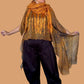 DTH Hand Dyed 100% Silk Top (Burnt Umber)