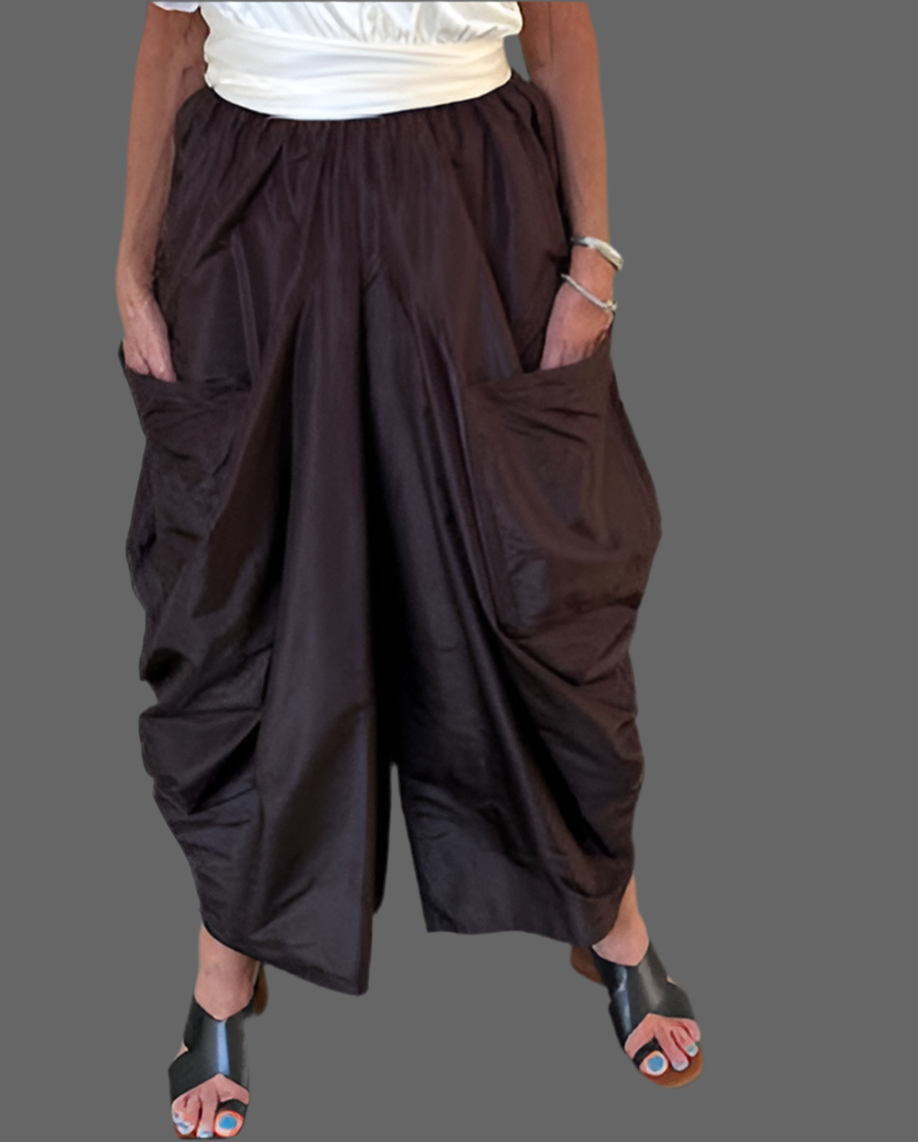 DTH Diva Taffeta Pants (Chocolate)