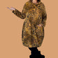 Transparente Animal Print Tunic