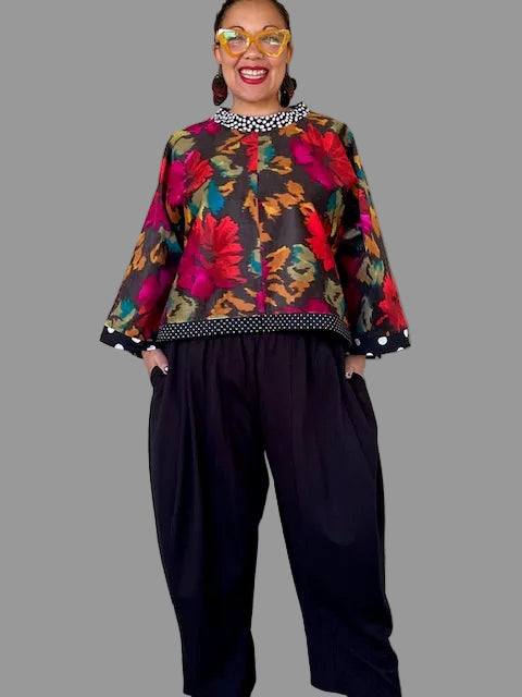 Dth 100% Baby Wale Corduroy Boxy Top