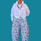 Dth Seamed Pant in Paint Splash