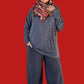 Transparente Laser Pullover (Bordeaux, Olive, Charcoal)