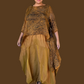 DTH Hand Dyed 100% Silk Top (Burnt Umber)