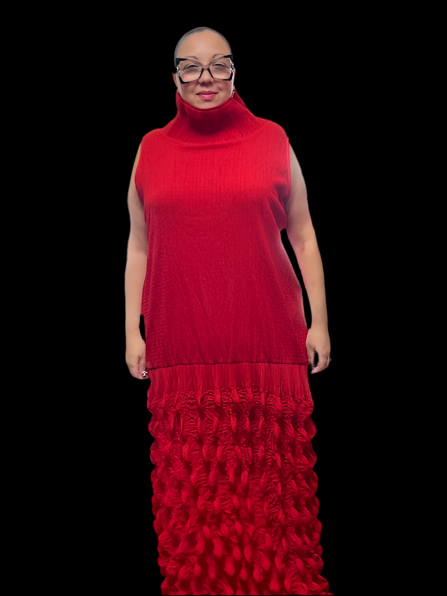 DTH Sleeveless Sweetheart Dress