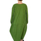 Transparente 100% Cotton Baby Wale Corduroy Bubble Dress (Moss, Mustard, or Black)