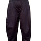 Dth Seamed Pant on 100% Black Polished Stretch Cotton