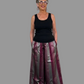 DTH Wide Legged (Lined) Metallic Pants