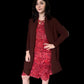 Vanity Couture Textured Coat (Black or Coffee)