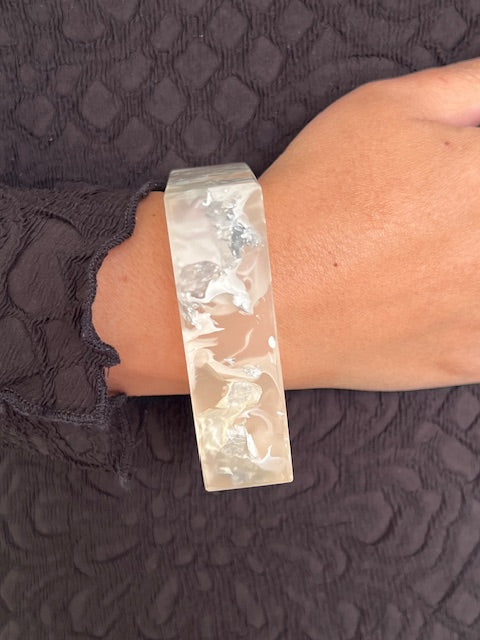 Eco Resin Square Bracelet