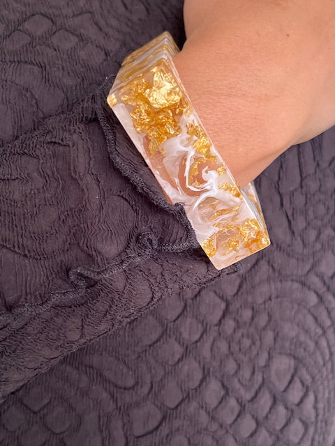 Eco Resin Square Bracelet