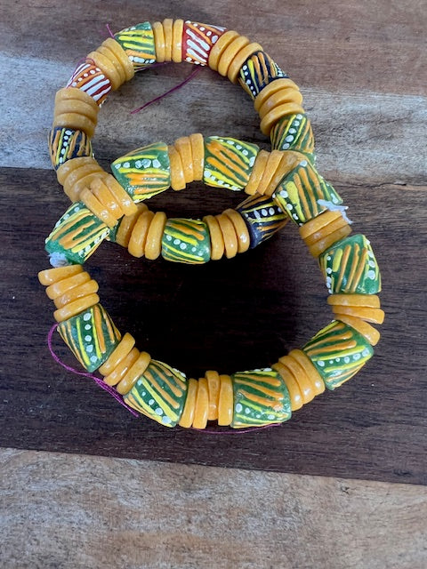 1 pair of handmade braclets