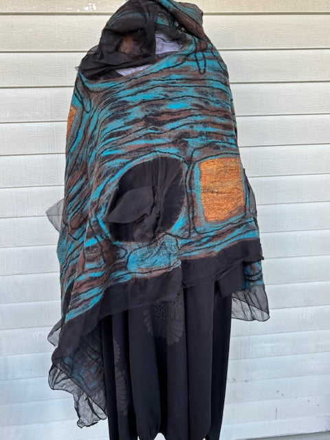 Gypsy Shawl In Black