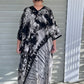 Silver And Gold Dots Caftan