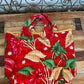 Kantha Vagabond Bag (tropical red)